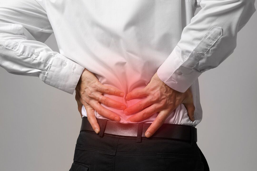 sjukdomar i lumbosakral ryggraden leder till impotens